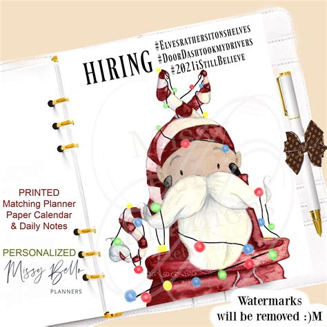 Insert Signature Santa Claus