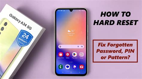 Fix Forgotten Password Pin Or Pattern How To Hard Reset Samsung