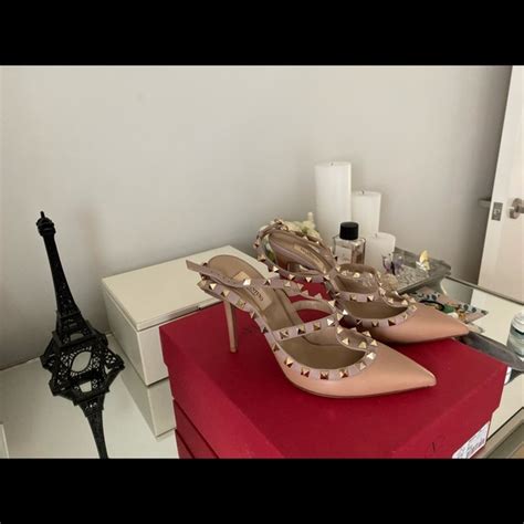 Valentino Shoes Valentino Nude Classic Rockstud Embellished Matte Poshmark