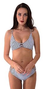 Amazon Yolipuli Piece Swimsuit For Women Ruffle Flounce Bikini Top With Ruched High