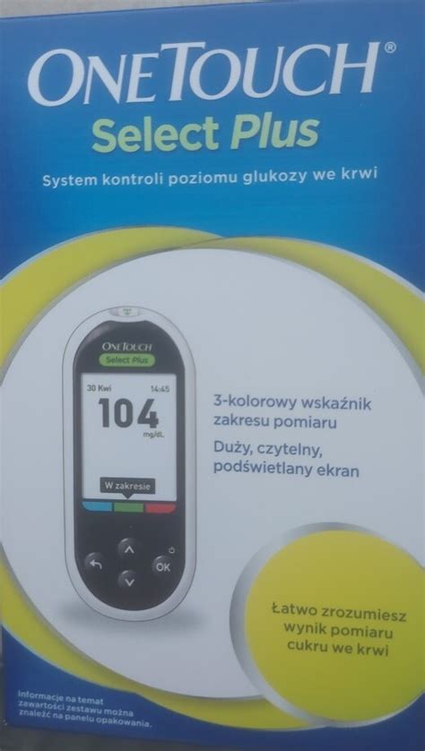 One Touch Select Plus Glukometr Zestaw Kielce Kup Teraz Na Allegro