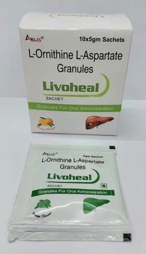 L Ornithine L Aspartate Sachets at Rs 1200/box | Lornit Sachet in ...