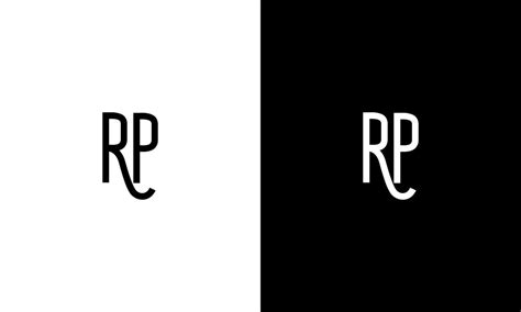 Letter Rp Vector Logo Free Template Free Vector 11560893 Vector Art At