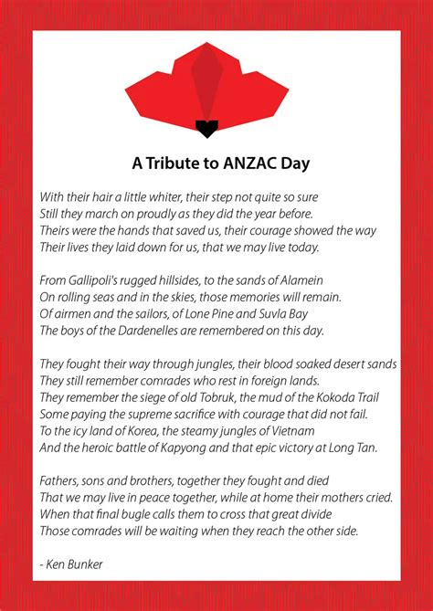 Anzac Poems