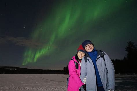 Recorrido Fotogr Fico De Caza De Auroras Boreales Con Barbacoa