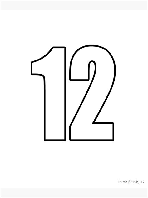 Download Number, 12, Twelve. Royalty-Free Vector Graphic - Pixabay ...