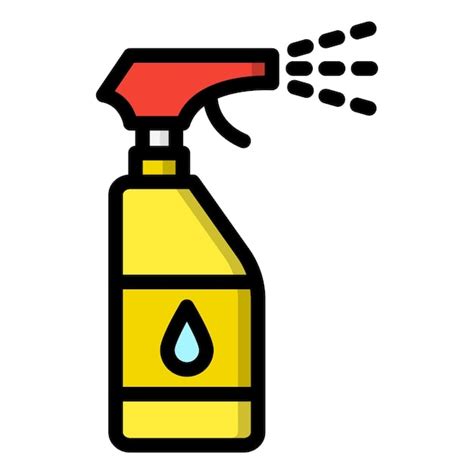 Premium Vector Spray Bottle Vector Icon Design Illustration