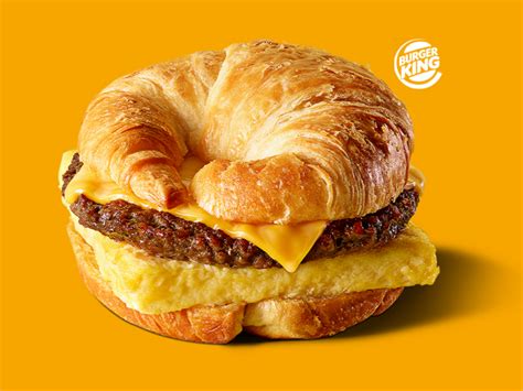 Burger King Launches Meatless Impossible Sausage Croissanwich Vegan Af