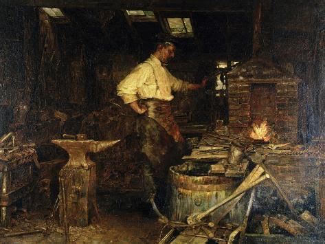 The Blacksmith Giclee Print Jefferson David Chalfant Allposters