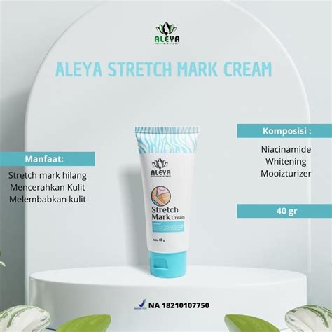 Jual ALEYA Stretch Mark Treatment Series Stretch Mark Cream Krim Anti