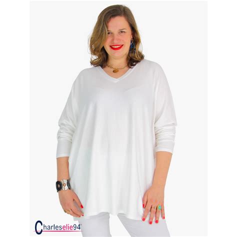 Pull Femme Grande Taille CHARLESELIE94