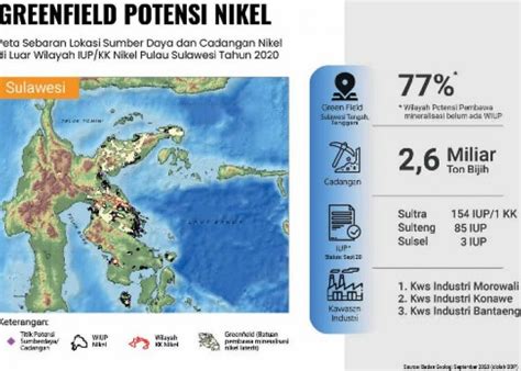 Cadangan Nikel Ri Terbesar Di Dunia Berikut Sebaran Nikel Di Wilayah