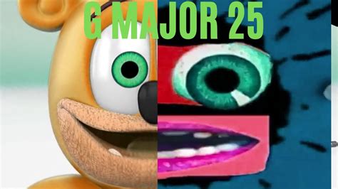 G Major 25 Effect Gummy Bear Klasky Csupo Pinkfong SpongeBob Cocomelon