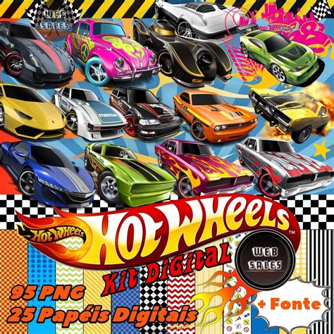 Kit Digital Hot Wheels Loja Web Sales Elo Produtos Especiais
