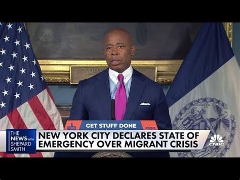 New York City Declares State Of Emergency Over Migrant Crisis The