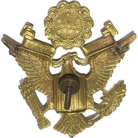 Insigne De Casquette Officier US Army GEMSCO