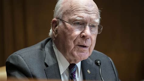 Vermont Sen Patrick Leahy Announces Retirement