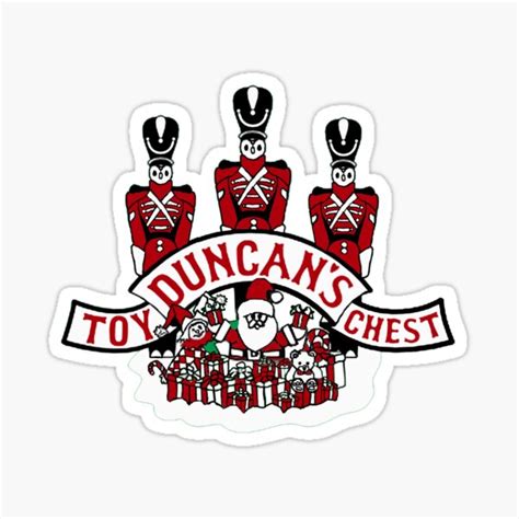 Duncan S Toy Chest Sticker For Sale By Pablopistachio Redbubble