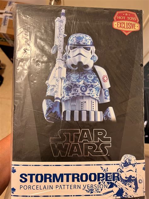 全新 未開 現貨 hottoys hot toys exclusive 星球大戰 star wars porcelain pattern version 青花瓷 白兵 stormtrooper
