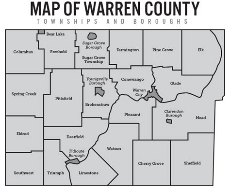 Townships & Boroughs | Warren County, PA
