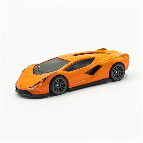 Машинка Hot Wheels Машинка Hot Wheels Lamborghini Sian FKP Orange Коллекционная купить с