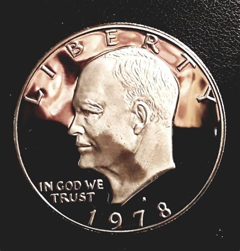 1978 S Eisenhower Dollar Deep Cameo Proof EBay