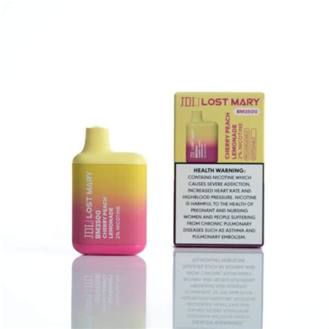 LOST MARY 20MG BM3500 CHERRY PEACH LEMONADE Legend Bob