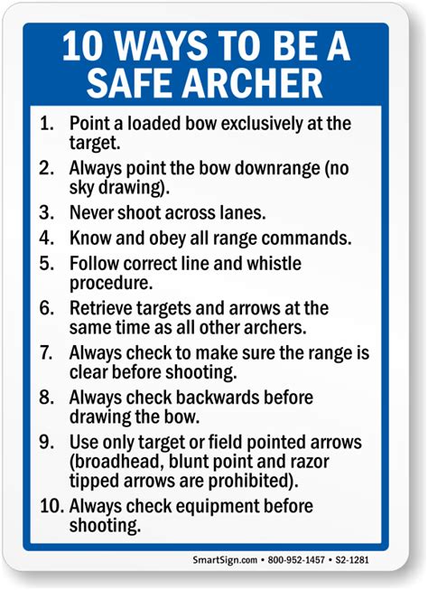 Archery Signs