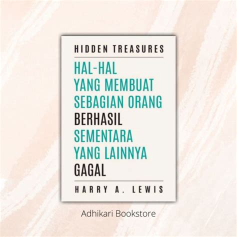 Jual Buku Hidden Treasures Hal Hal Yang Membuat Sebagian Orang