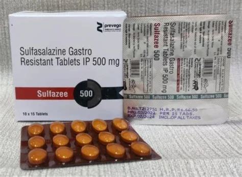 Sulfasalazine Tablets Mg And Mg At Box Pharmaceutical