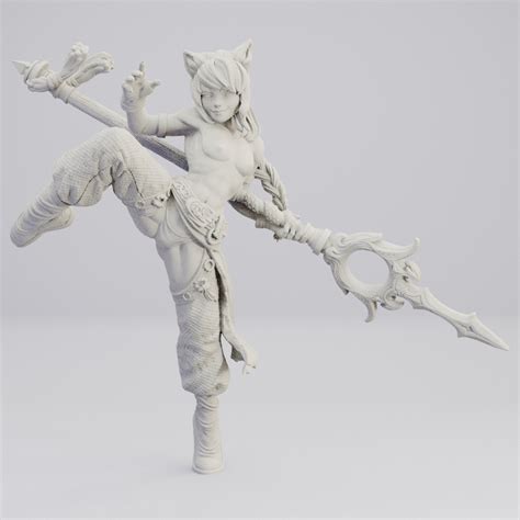 Hot Goblin ばけねこ トップレス ミニチュア ホットゴブリン 妖艶な猫又