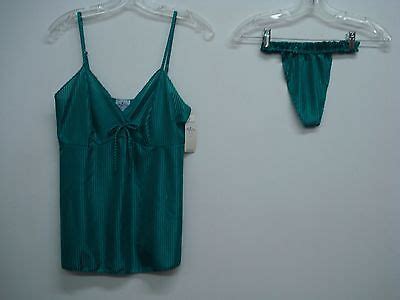Usa Made Nancy King Lingerie Baby Doll W G String Sleepwear Medium Teal Q Ebay