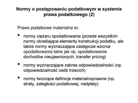 Postępowanie podatkowe ppt pobierz