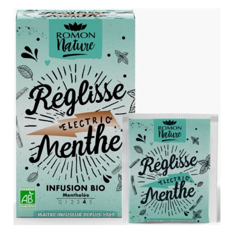 Buy ROMON NATURE TISANE Réglisse Menthe Bio 16