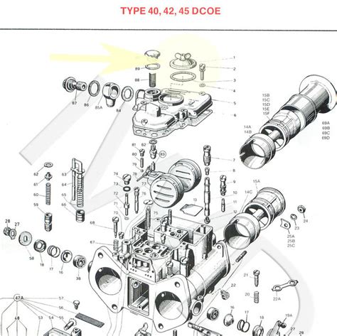 Weber Dcoe 40 Diagram