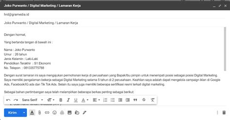 31 Contoh Surat Lamaran Kerja Yang Baik Dan Benar Dijamin Lolos