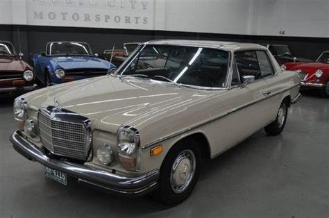 Find Used Rare 1976 Mercedes 280c Sunroof Coupe Low Mile All