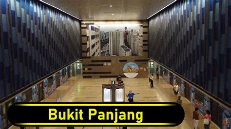 MRT Station Bukit Panjang Singapore Walkthrough YouTube