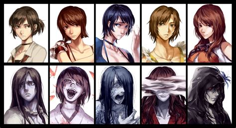 Fatal Frame Series - Protagonists and Antagonists : r/fatalframe