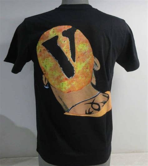 Vlone Vlone Mens Us M Airbrush Dennis Rodman T Shirt Black Grailed