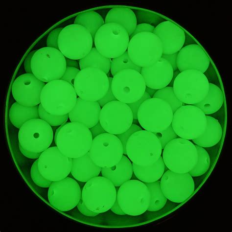 Glow-In-The-Dark Plastic Beads // Mixed - Core Glow - Touch of Modern