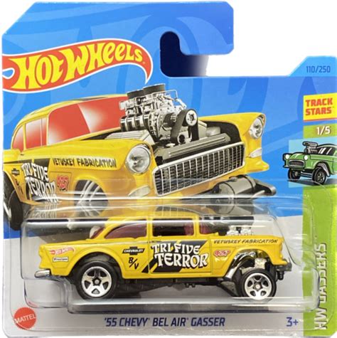 55 Chevy Bel Air Gasser 110 250 HW Gassers 1 5 Hot Wheels Big Potato NZ