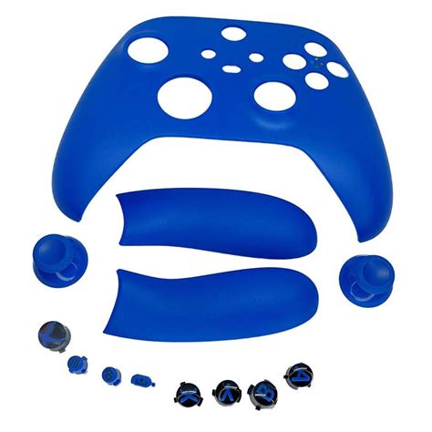 Xbox Series Sx Controller Front Faceplate With Side Rails And Buttons Blue