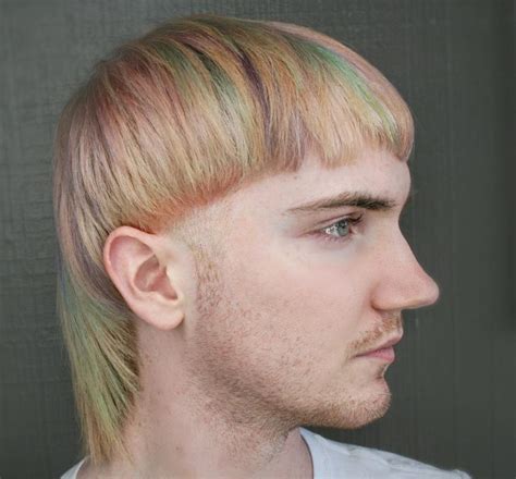 Badass Bowl Cut Mullets For Men In