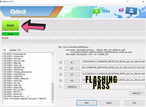 Samsung Mobile Flashing Guide Using Odin Tool Step By Step