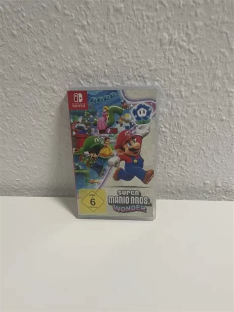 SUPER MARIO BROS Wonder Nintendo Switch 2023 Wie Neu Neuwertig OVP