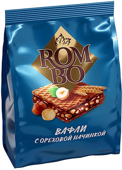 Вафли «Rombo», 200 г - купить по цене производителя с бесплатной ...