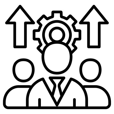 Leadership Development icon line vector illustration 39885748 Vector ...