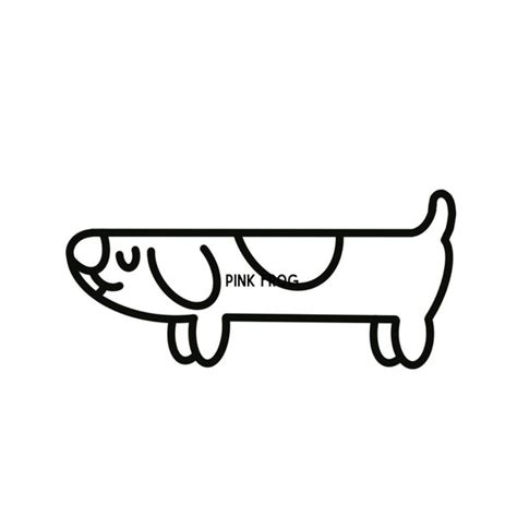 Long Dog Bluey Decal Etsy Uk