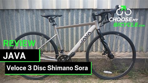 Java Veloce Disc Shimano Sora Choosemybicycle Expert Review Youtube